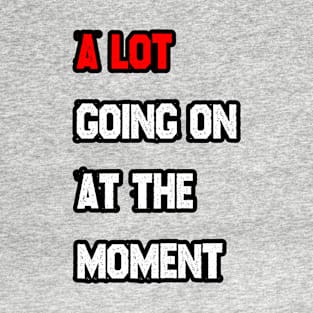 A LOT going on at the moment T-Shirt